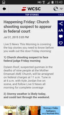 Live 5 News android App screenshot 8