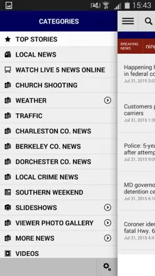 Live 5 News android App screenshot 7